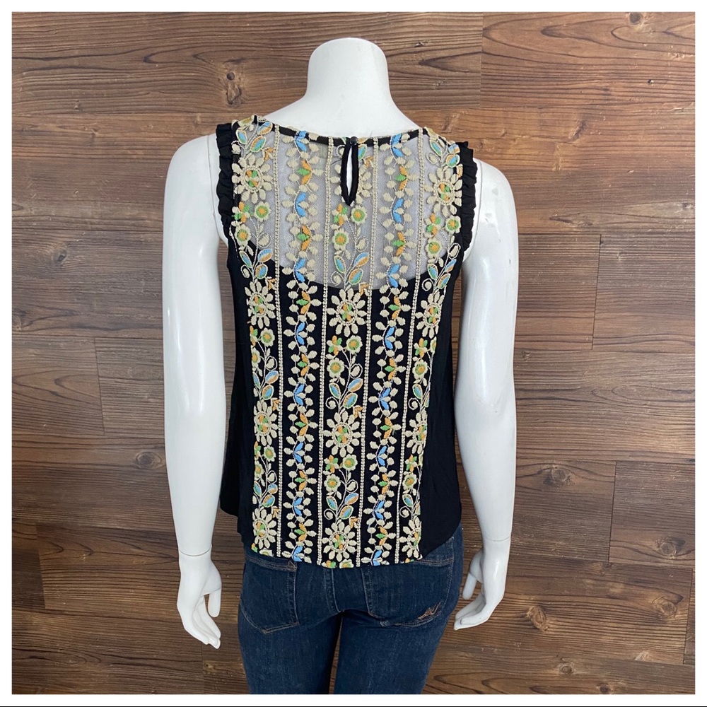 NWT Eri + Ali Haley Embroidered Top - Picture 6 of 7